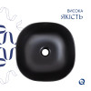 Раковина-чаша Qtap Kolibri 400x400x140 Matt black QT10112144MBMBN