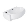 Раковина Qtap Leo 430x285x160 White QT11111008RW