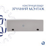 Раковина Qtap Leo 430x285x160 White QT11111008RW