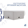 Раковина Qtap Leo 380x360x130 White QT11115010WN