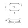 Раковина-чаша Qtap Robin 600x390x150 White QT13112143PW