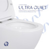 Готове рішення Qtap для ванної кімнати: Унітаз напольний Robin Ultra Quiet QT13223381AW + інсталяція QT0122490S+ клавіша QT0111M08V1384W