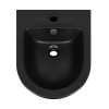 Комплект Qtap Robin Matt Black 2 в 1: унітаз підвісний  Ultra Quiet QT13332381АSMB + біде підвісне QT1355046FMB