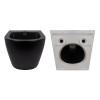 Комплект Qtap Robin Matt Black 2 в 1: унітаз підвісний  Ultra Quiet QT13332381АSMB + біде підвісне QT1355046FMB