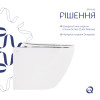 Унітаз підвісний Qtap Robin Mew безобідковий з сидінням Soft-close QT13332381АSW