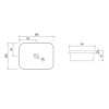 Раковина Qtap Scorpio 510х390х145 White QT1411K490WN