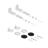 Унітаз підлоговий Qtap Scorpio Ultra Quiet безобідковий з сидінням Soft-close MATT BLACK QT14226088AMB
