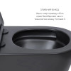 Комплект Qtap Scorpio Matt Black 2 в 1: унітаз підвісний Ultra Quiet QT14332380AMB + біде підвісне QT1455053FMB