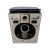 Унітаз підвісний Qtap Scorpio Ultra Quiet безобідковий з сидінням Soft-close MATT BLACK QT14332380AMB