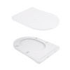 Унітаз підвісний Qtap Scorpio безободковий Ultra Quiet з сидінням Soft-close QT14332380AW