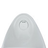 Пісуар підлоговий Qtap Scorpio з ІЧ-датчиком автоматичного змиву 430х370х990 White QT1488101HW