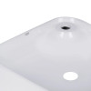 Комплект Qtap Stork: Раковина накладна квадратна 430x430x120 мм White + Донний клапан PU02