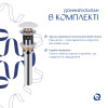 Комплект Qtap Stork: Раковина врізна прамокутна 530x370x200 мм White + Донний клапан PU02O