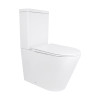 Унітаз-компакт Qtap Stork/Swan безобідковий з сідінням Soft-close QT15222178W