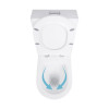 Унітаз-компакт Qtap Stork/Swan безобідковий з сідінням Soft-close QT15222178W
