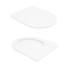 Унітаз-компакт Qtap Stork/Swan безобідковий з сідінням Soft-close QT15222179W