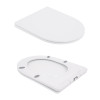 Унітаз підлоговий Qtap Swan Ultra Quiet з сидінням Soft-close 640x360x835 мм QT16222182TW White