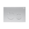 Готове рішення Qtap для ванної кімнати: підлоговий унітаз Swan Rimless + комплект інсталяції Nest 2 в 1 (кругла клавіша Satin)