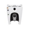 Унітаз підлоговий Qtap Swan безобідковий з сідінням Soft-close QT16223178W