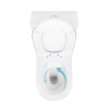 Унітаз-моноблок підлоговий Qtap Swan Ultra Quiet безобідковий з сидінням Soft-close WHITE QT16226080AW
