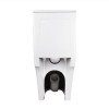 Унітаз-моноблок підлоговий Qtap Swan Ultra Quiet безобідковий з сидінням Soft-close WHITE QT16226080AW
