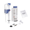Унітаз-моноблок підлоговий Qtap Swan Ultra Quiet безобідковий з сидінням Soft-close WHITE QT16226080AW