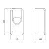 Дезінфектор Qtap Pohodli 6V безконтактний QT170WH42921 White (Zdraví)