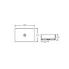 Раковина-чаша Qtap Tern 480х370х135 White QT17116069W