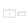 Раковина-чаша Qtap Tern 610x350x135 White QT17118140W