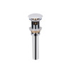 Комплект Qtap Tern: Раковина напольна моноблок 440х380х830 мм White + Донний клапан PU02O