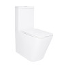 Унітаз підлоговий Qtap Tern Ultra Quiet безобідковий з сидінням Soft-Close QT17222175AUQ1W White