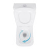 Унітаз підлоговий Qtap Tern Ultra Quiet безобідковий з сидінням Soft-Close QT17222175AUQ1W White