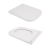 Унітаз підвісний Qtap Tern безобідковий з сідінням Soft-close QT1733052ERW
