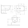 Біде підвісне Qtap Tern 520x350x330 White QT17551303GW