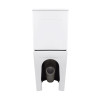 Унітаз підлоговий Qtap Virgo Ultra Quiet безобідковий з сидінням Soft-close WHITE QT18226092AW