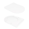 Унітаз підлоговий Qtap Virgo Ultra Quiet безобідковий з сидінням Soft-close WHITE QT18226092AW