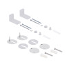 Унітаз підлоговий Qtap Virgo Ultra Quiet безобідковий з сидінням Soft-close WHITE QT18226092AW