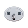 Дзеркало Qtap Virgo 780х580 з LED-підсвічуванням Touch, димер, рег. яскравості QT18783502W