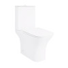 Унітаз-компакт Qtap Presto Quadro безободковий з сидінням Soft-close QT24221215AW
