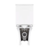Унітаз-компакт Qtap Presto Quadro безободковий з сидінням Soft-close QT24221215AW