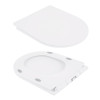 Унітаз-компакт Qtap Presto безобідковий з сідінням Soft-close QT24221217AW