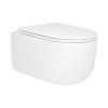 Унітаз підвісний Qtap Taurus безободковий з сидінням Soft-close QT2433084EUQW