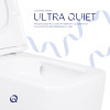 Унітаз підвісний Qtap Gemini безободковий з сидінням Soft-close QT2533076EUQW