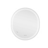 Дзеркало Qtap Gemini 800х700 з LED-підсвічуванням Touch, з антизапотіванням, з димером, рег. темп. кольору (3000-6500K) Reverse QT2578R8071W