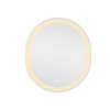 Дзеркало Qtap Gemini 800х700 з LED-підсвічуванням Touch, з антизапотіванням, з димером, рег. темп. кольору (3000-6500K) Reverse QT2578R8071W