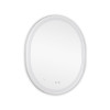 Дзеркало Qtap Gemini 800х700 з LED-підсвічуванням Touch, з антизапотіванням, з димером, рег. темп. кольору (3000-6500K) Reverse QT2578R8071W