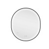 Дзеркало Qtap Gemini 800х700 з LED-підсвічуванням Touch, з антизапотіванням, з димером, рег. темп. кольору (3000-6500K) Reverse QT2578R8072B