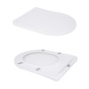 Унітаз підлоговий Qtap Grand Ultra Quiet безобідковий з сидінням Soft-close WHITE QT26228301W