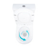 Унітаз підлоговий Qtap Vlasta Ultra Quiet безобідковий з сидінням Soft-close WHITE QT28228300W