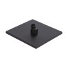 Душова система для кабіни Qtap Capricorn на три споживача (з виливом) 53103KNB Black Matt